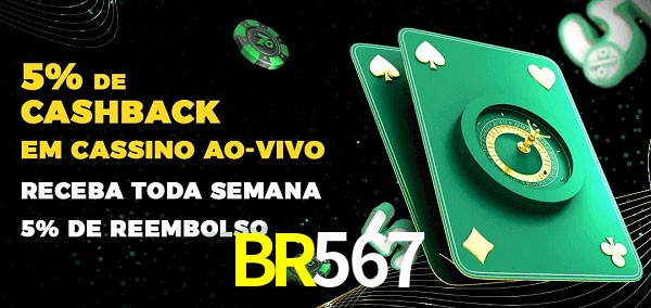 Promoções do cassino ao Vivo BR567